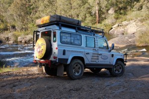 defender at collie river